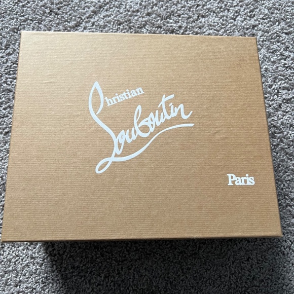 Christian Louboutins Lady Peep Glittex Size 7.5 - Picture 10 of 10